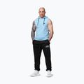 Herren-Trainingssweatshirt Pitbull Mercado Hilltop Sleeveless Hooded light blue 2