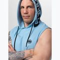 Herren-Trainingssweatshirt Pitbull Mercado Hilltop Sleeveless Hooded light blue 5