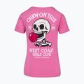 Damen-T-Shirt Pitbull Chew On This ice pink 5