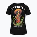 Damen-T-Shirt Pitbull Bullets & Blooms black 4