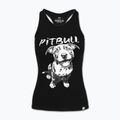 Damen-T-Shirt Pitbull Puppy 2 Tank Top black 4