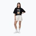 Damen-T-Shirt Pitbull Rest In Pink Oversize black 2