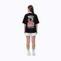 Damen-T-Shirt Pitbull Rest In Pink Oversize black 4