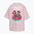 Damen-T-Shirt Pitbull Rest In Pink Oversize strawberry cream 6