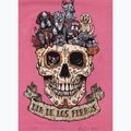 Damen-T-Shirt Pitbull Dia De Los Perros washed pink 6