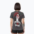 Damen-T-Shirt Pitbull Santa Muerte graphite 3
