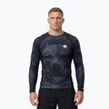 Rashguard Langarmshirt für Herren Pitbull World Rashguard black