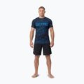 Herren-Rashguard Pitbull Hex Camo Hilltop Rashguard blue 2