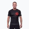 Herren-Rashguard Pitbull Ray Rashguard fluo/red