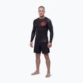 Rashguard Langarmshirt für Herren Pitbull Ray Rashguard fluo/red 2