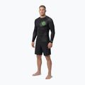 Rashguard Langarmshirt für Herren Pitbull Ray Rashguard fluo green 2
