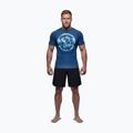 Herren-Shirt Pitbull Rashguard Logo Palms blue 2