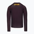 Rashguard Langarmshirt für Herren Pitbull Rashguard Logo Palms brown 4