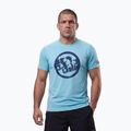 Herren-Shirt Pitbull Palms mesh light blue logo