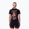 Damen-T-Shirt Pitbull Santa Muerte black 3