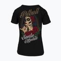 Damen-T-Shirt Pitbull Santa Muerte black 6