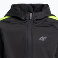 Trainingssweatshirt Kinder 4F schwarz-grün HJZ22-JBLMF1 4