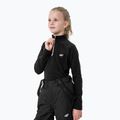 Kinder-Ski-Sweatshirt 4F JBIDP001 Fleece schwarz HJZ22-JBIDP001