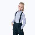 Kinder-Ski-Sweatshirt 4F JBIDP001 Fleece blau HJZ22-JBIDP001