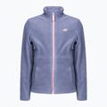 Kinder-Ski-Sweatshirt 4F JPLD001 Fleece lila HJZ22-JPLD001