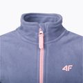 Kinder-Ski-Sweatshirt 4F JPLD001 Fleece lila HJZ22-JPLD001 4