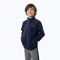 Kinder-Ski-Sweatshirt 4F JPLM001 Fleece navy blau HJZ22-JPLM001