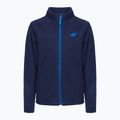 Kinder-Ski-Sweatshirt 4F JPLM001 Fleece navy blau HJZ22-JPLM001 3
