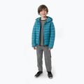 Kinder 4F Daunenjacke blau HJZ22-JKUMP001 2