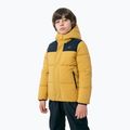 Kinder 4F Daunenjacke braun HJZ22-JKUMP004