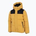 Kinder 4F Daunenjacke braun HJZ22-JKUMP004 3