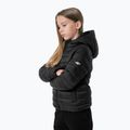 Kinder-Daunenjacke 4F schwarz HJZ22-JKUDP001