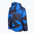 Kinder-Skijacke 4F schwarz-blau HJZ22-JKUMN002 4