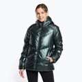 Damen Daunenjacke 4F grün H4Z22-KUDP010