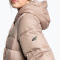 Damen Daunenjacke 4F beige H4Z22-KUDP018 7