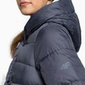 Damen Daunenjacke 4F grau H4Z22-KUDP018 7