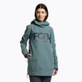 Damen Snowboardjacke 4F SFD001F Softshell blau H4Z22-SFD001F