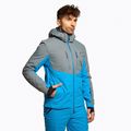 Herren 4F Skijacke blau-grau H4Z22-KUMN011