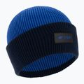 Kinder-Wintermütze 4F navy blau und schwarz HJZ22-JCAM004