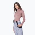 Damen Thermo-T-Shirt 4F dunkelrosa H4Z22-BIDD032