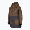 Damen Snowboardjacke 4F braun H4Z22-KUDS002 7