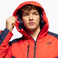 Herren 4F Skijacke rot und navy blau H4Z22-KUMN007 5