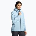 Damen-Skijacke 4F blau H4Z22-KUDN003