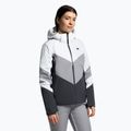 Damen-Skijacke 4F schwarz-grau H4Z22-KUDN008