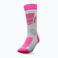 Kinderskisocken 4F F028 grau-rosa 4FJAW22UFSOF028 5