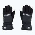 Kinder-Skihandschuhe 4F grau-schwarz 4FJAW22AFGLM038 3