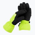 Kinder-Skihandschuhe 4F grün-schwarz 4FJAW22AFGLM038