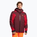 Herren 4F Skijacke burgunderrot H4Z21-KUMN015