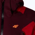 Herren 4F Skijacke burgunderrot H4Z21-KUMN015 15