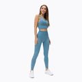 Nahtlose Damen Leggings STRONG POINT Shape & Comfort Push Up blau 1129 2