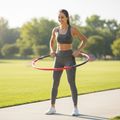 Hula‑Hoop mit Noppen Body Sculpture Bb 6412 grey/red 6